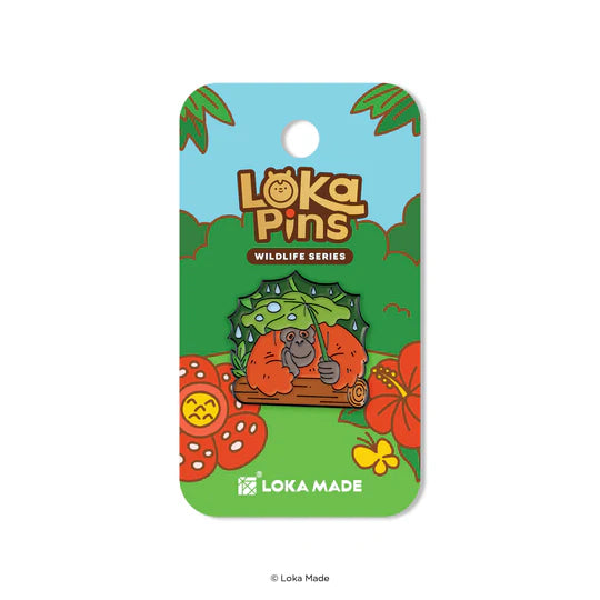 LOKAMADE Loka Pin Orang Utan