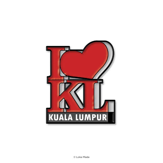 LOKAMADE Loka Pin I Love KL