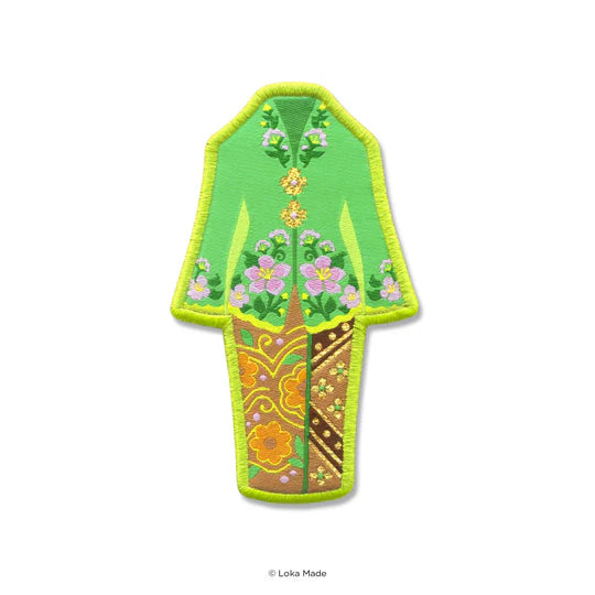 LOKAMADE Kebaya Nyonya Embroidery Magnet Sri Anggun