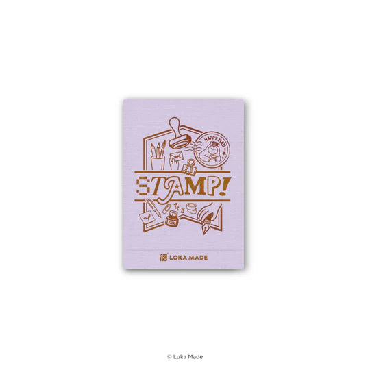 LOKAMADE Small Stamp Book Inky Bits