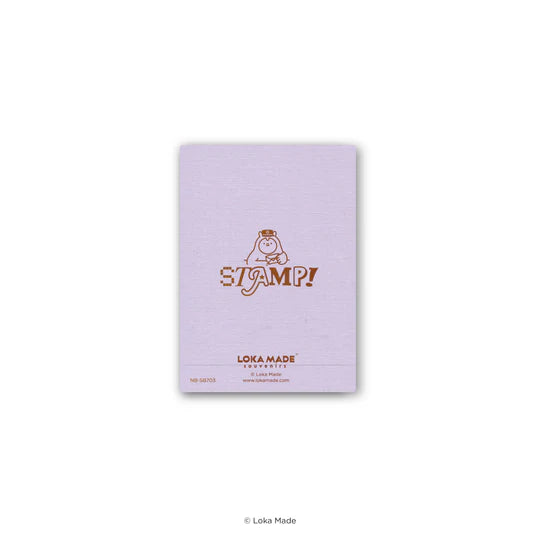 LOKAMADE Small Stamp Book Inky Bits