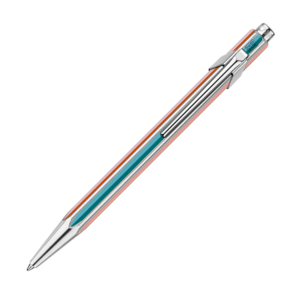 CARAN D'ACHE 849 Ball Pen x Paul Smith 5Ed Silver