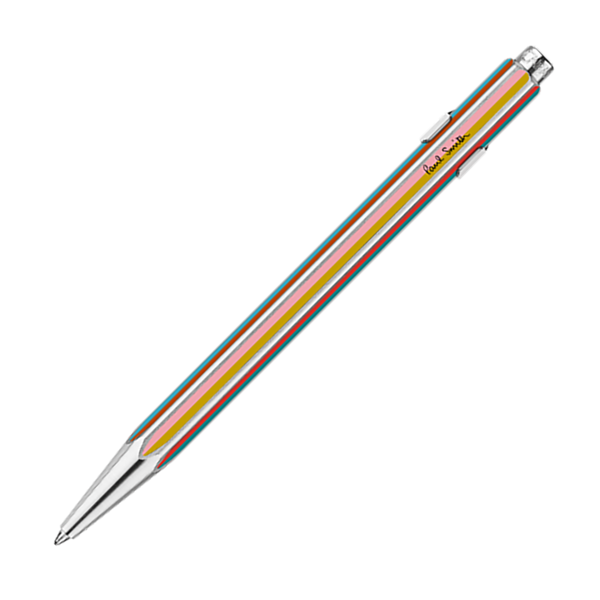 CARAN D'ACHE 849 Ball Pen x Paul Smith 5Ed Silver