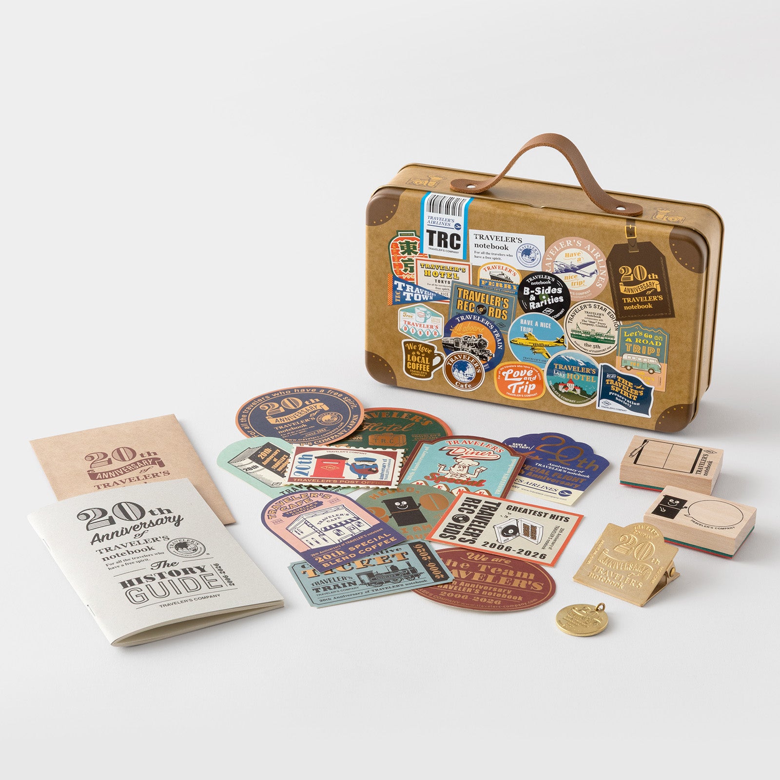 TRAVELERS NOTEBOOK 20th Anniversary Customization Set