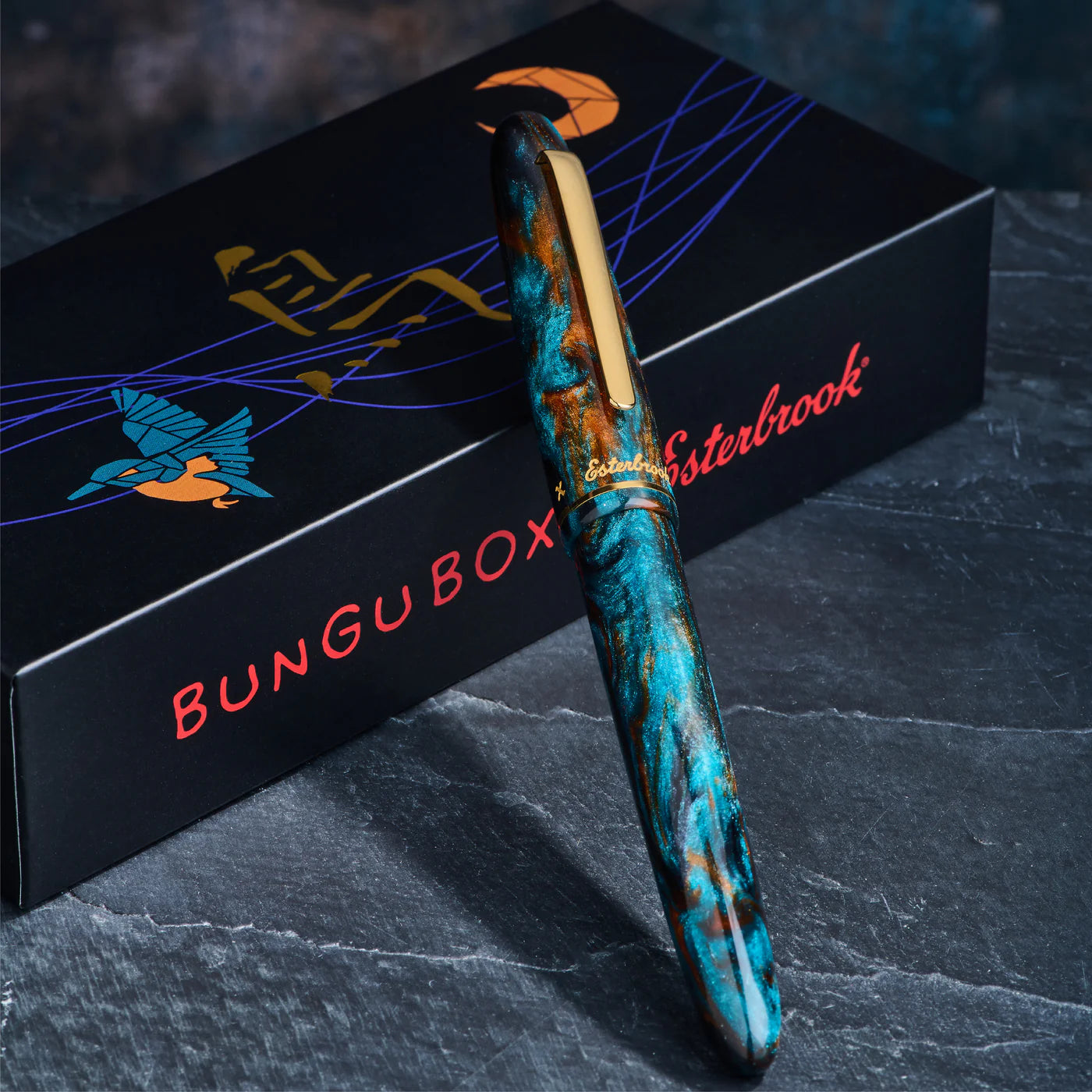 ESTERBROOK x Bungubox Kingfisher Fountain Pen Medium