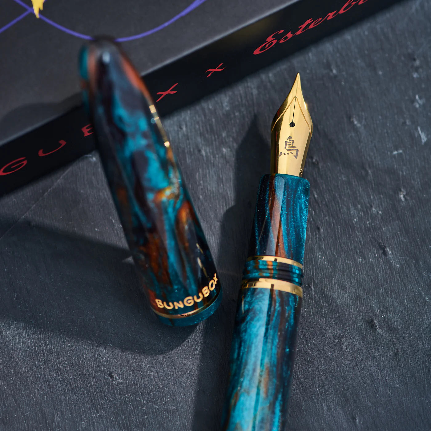 ESTERBROOK x Bungubox Kingfisher Fountain Pen Medium