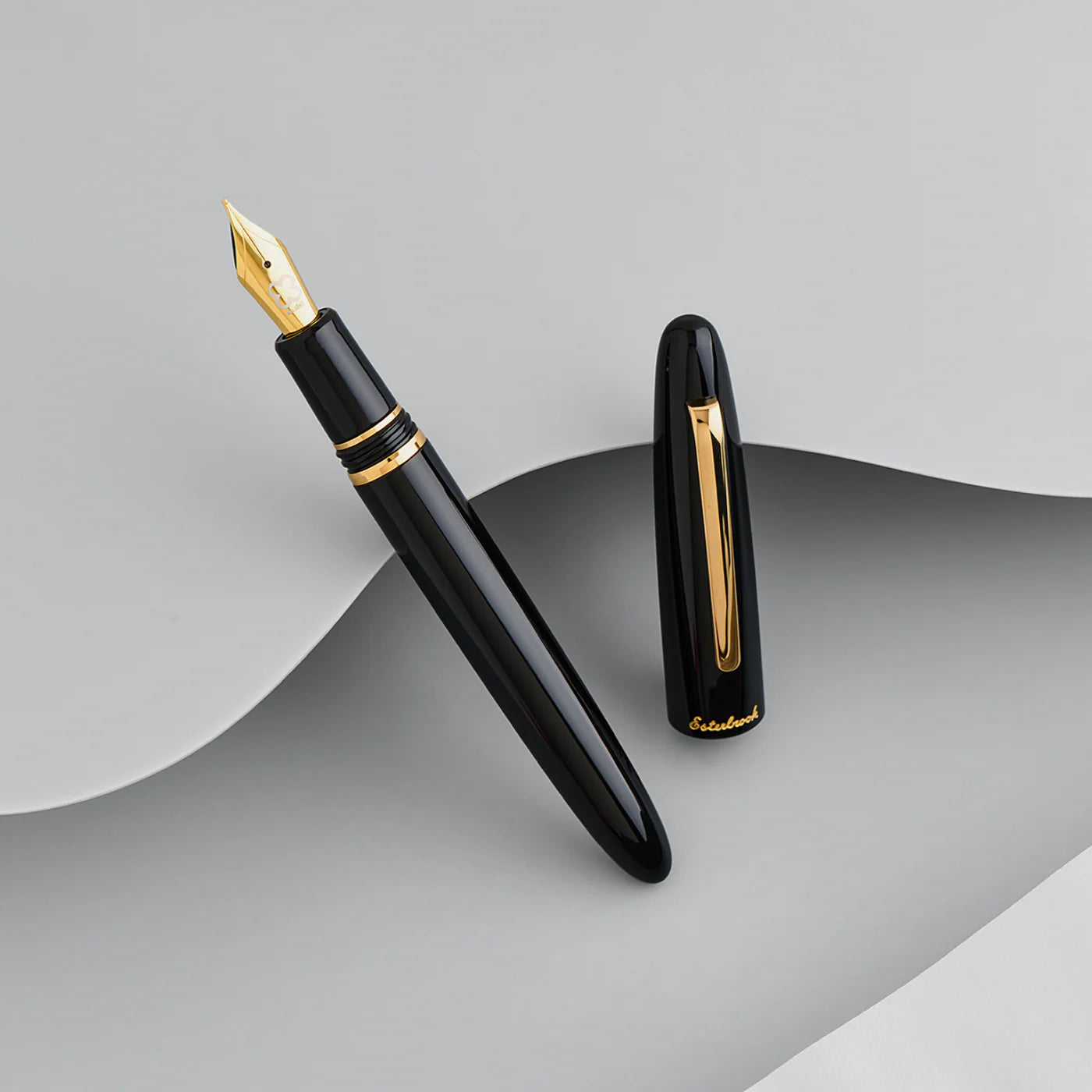 ESTERBROOK Estie Ebony GT Fountain Pen Fine