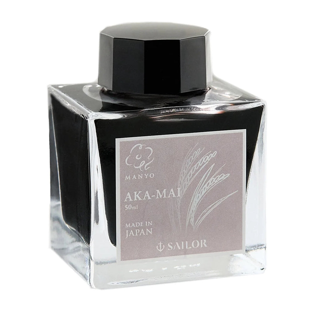 SAILOR Manyo Ink LE 50ml Aka-Mai