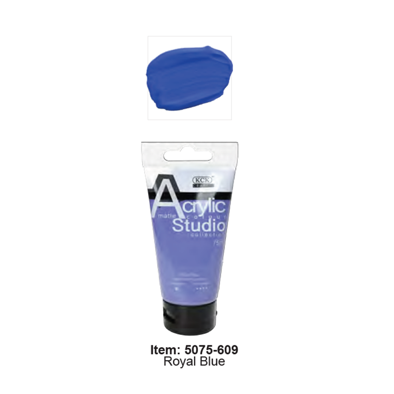 KCK Studio Acrylic 75ml / #609 Royal Blue