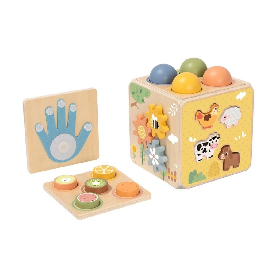 TOOKY TOY Farm Box Activity Set