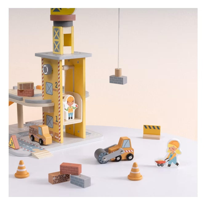 TOOKY TOY Port Crane Set