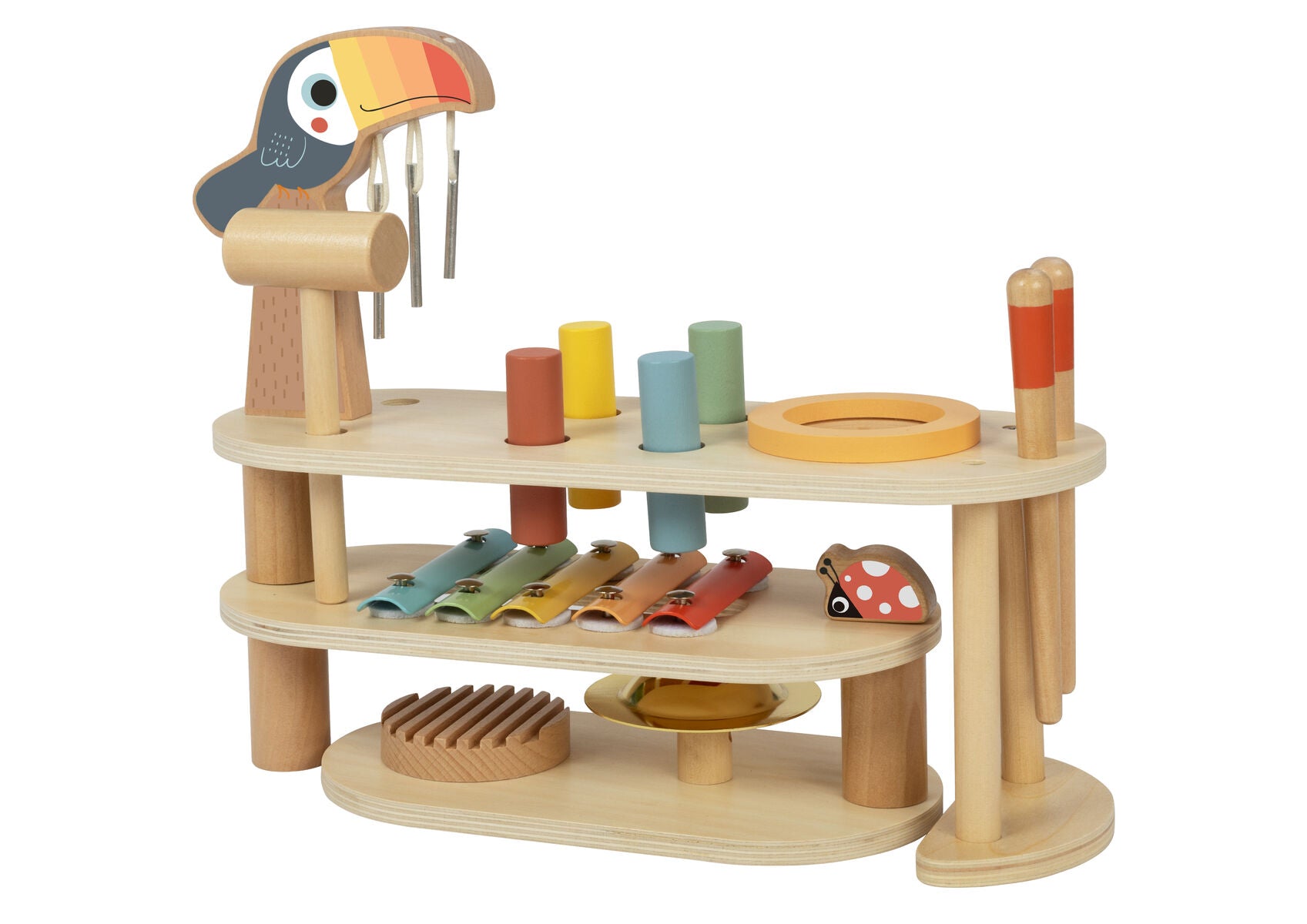 TOOKY TOY Folding Music Stage