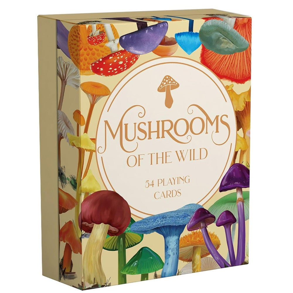 Mushrooms of the Wild: 54 Playing Cards