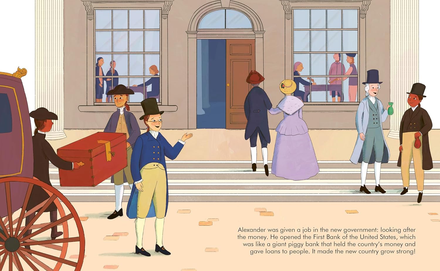 Little People Big Dreams Alexander Hamilton by Sanchez Vegara