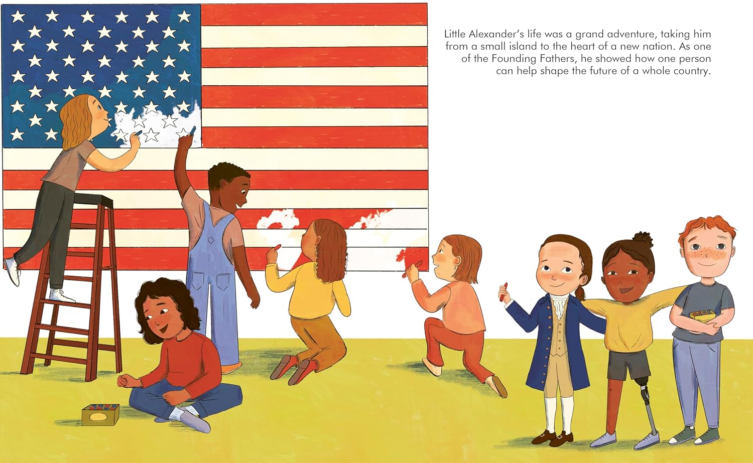 Little People Big Dreams Alexander Hamilton by Sanchez Vegara