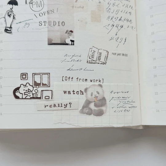 SOM x SOMESORTOF.FERN Sticker Sheet Glimpse Film in 24h