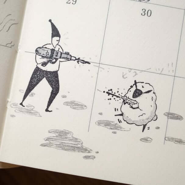 MODAIZHI Rubber Stamp Set Summer Duel