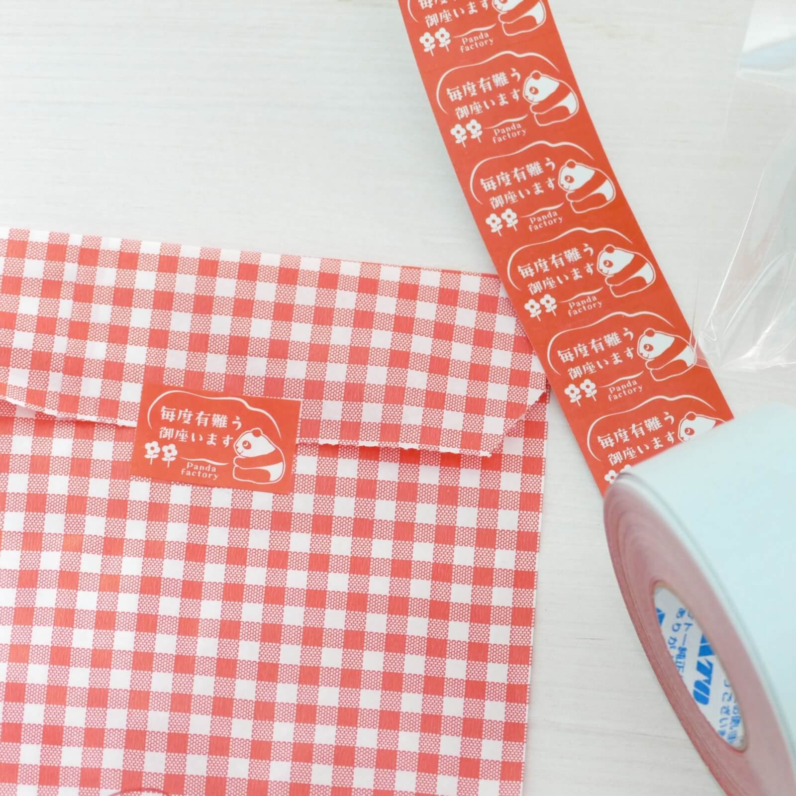 PANDA FACTORY Price Tag Labels "Thank You Always" Panda (L)