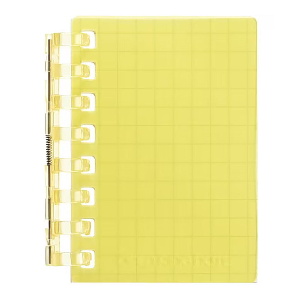 LIHIT LAB Open Ring Notebook Mini #5 Yellow