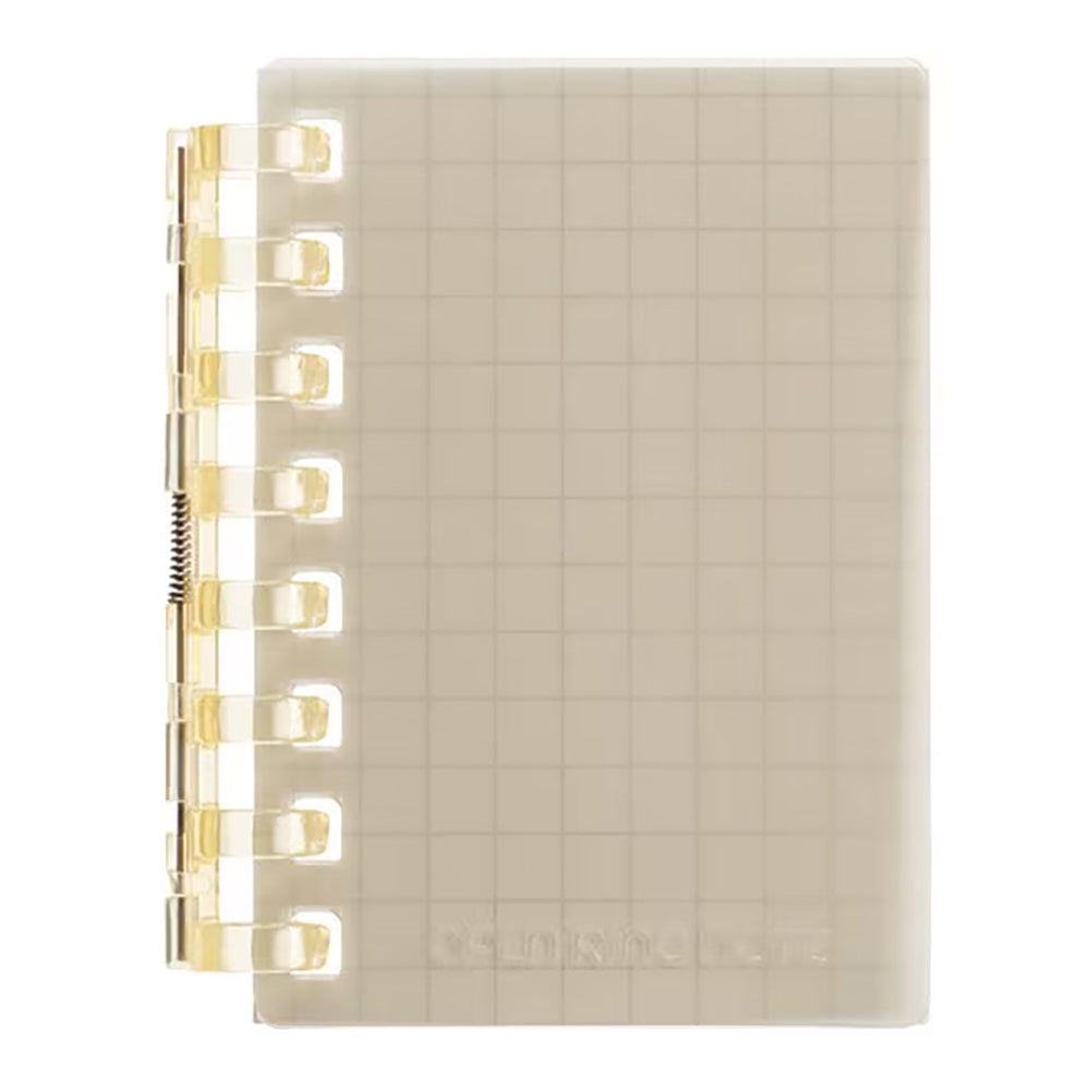 LIHIT LAB Open Ring Notebook Mini #9 Brown