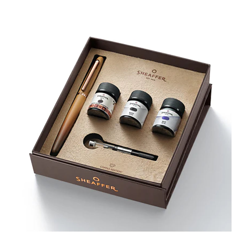 SHEAFFER VFM 9428 Fountain Pen with 3 Ink Vial 10ml Set