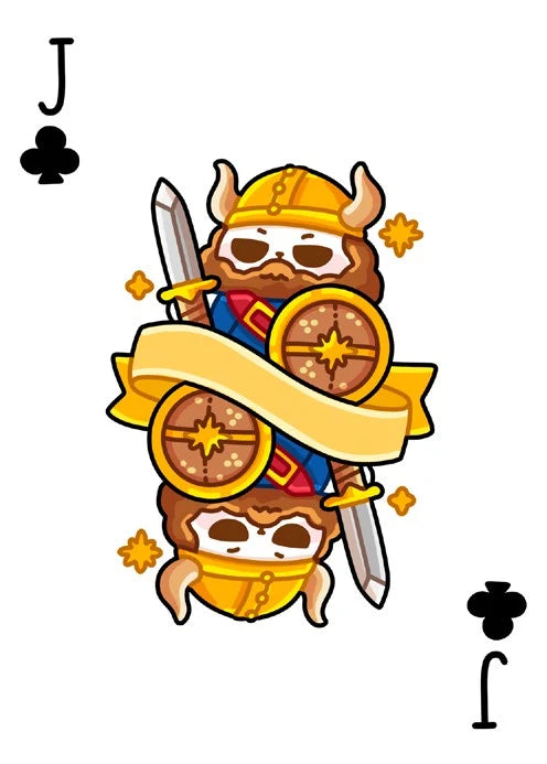 Cute 'N' Cozy Playing Cards by Zenny Abanales