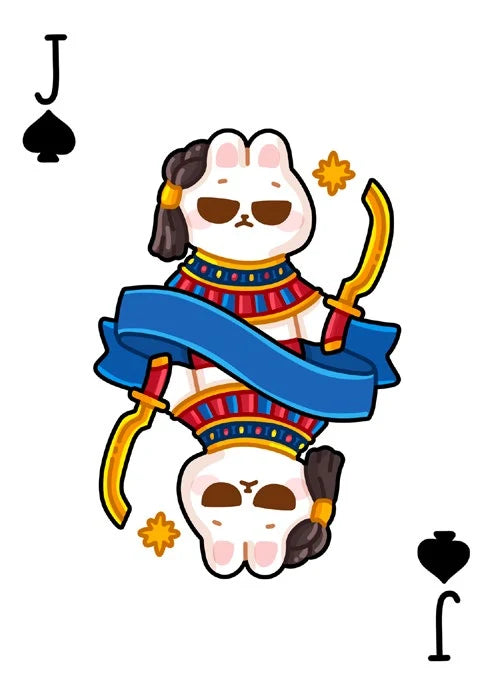 Cute 'N' Cozy Playing Cards by Zenny Abanales
