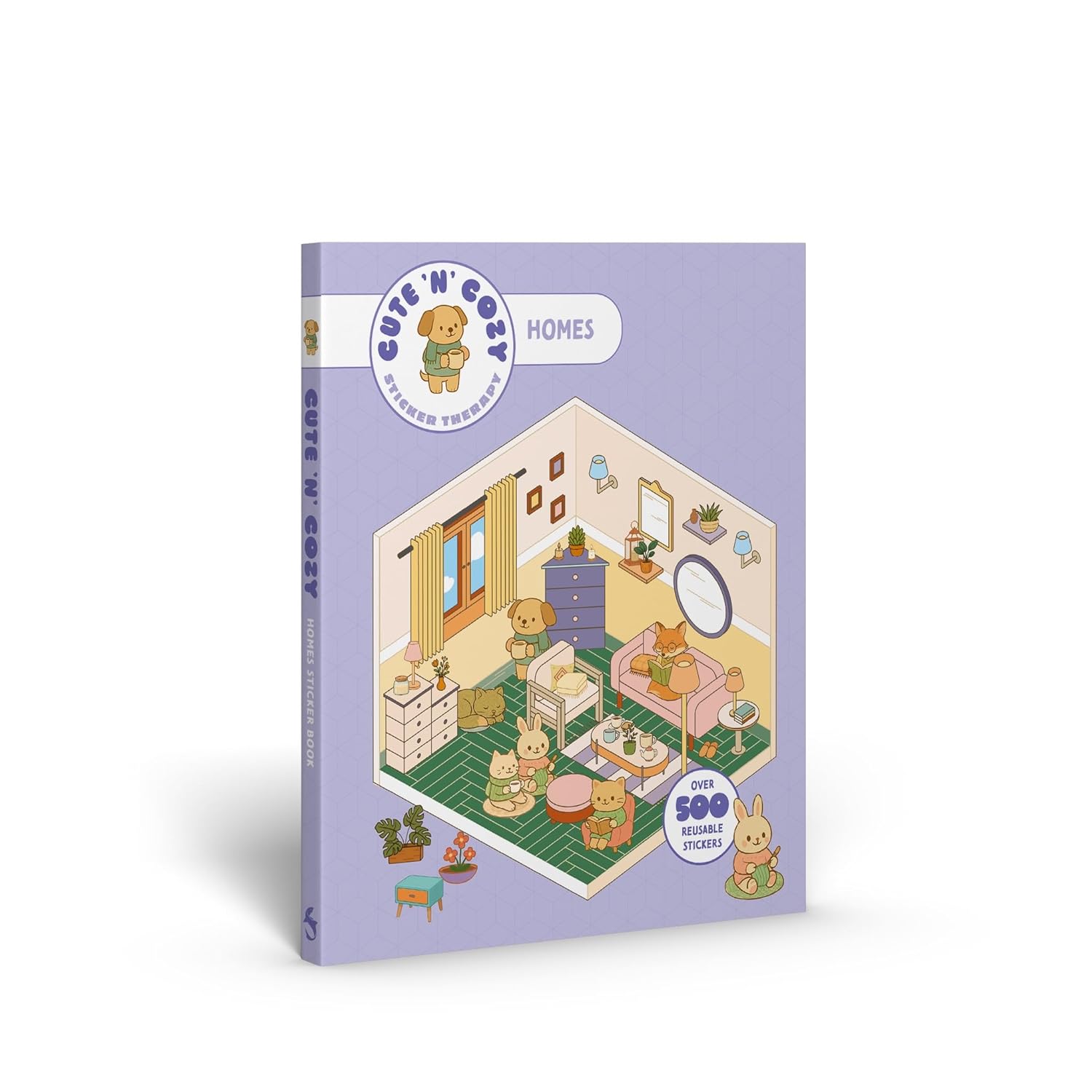 Cute 'N' Cozy Sticker Therapy: Houses by Zenny Abanales