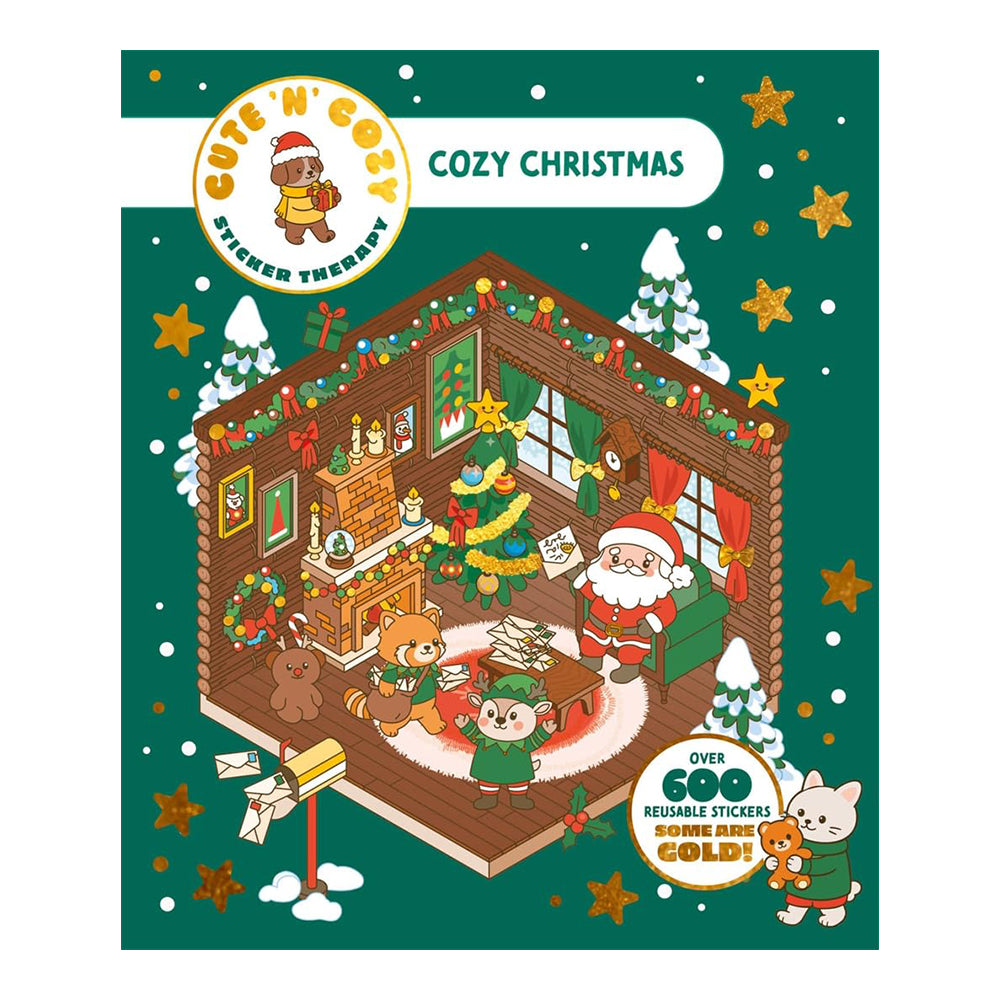Cute 'N' Cozy Sticker Therapy: Christmas by Zenny Abanales