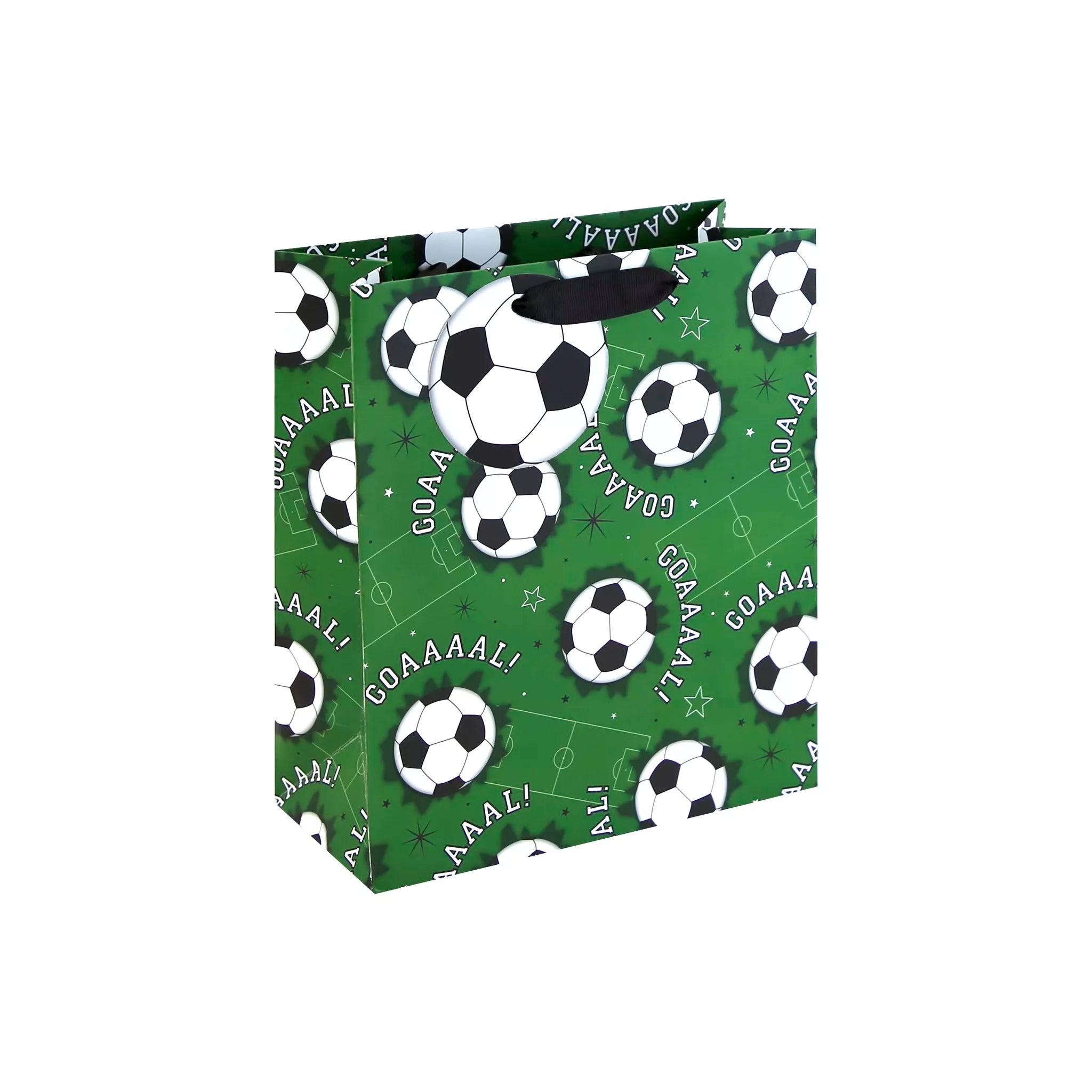 EUROWRAP Gift Bag Medium Footy