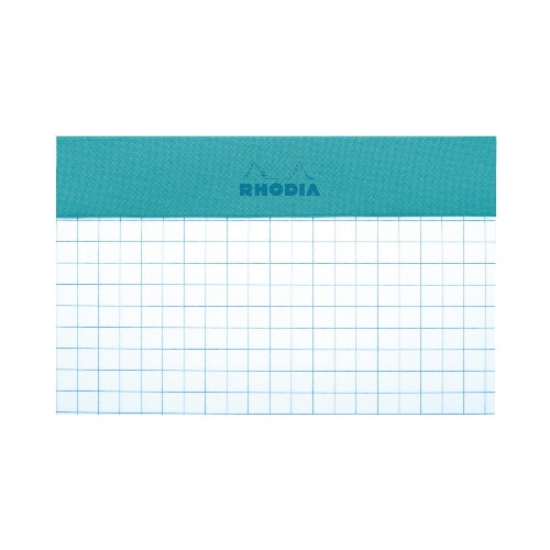RHODIA Colors Matched Ruling Head Stapled Pad No.16 A5 14.8x21cm 5x5 Sq Azure