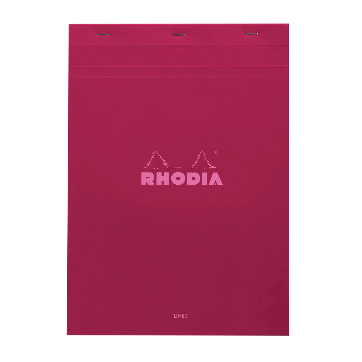 RHODIA Colors Matched Ruling Head Stapled Pad No.18 A4 21x29.7cm Lined Plum