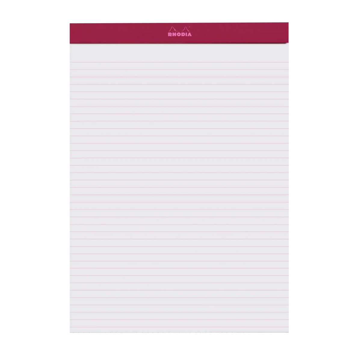RHODIA Colors Matched Ruling Head Stapled Pad No.18 A4 21x29.7cm Lined Plum