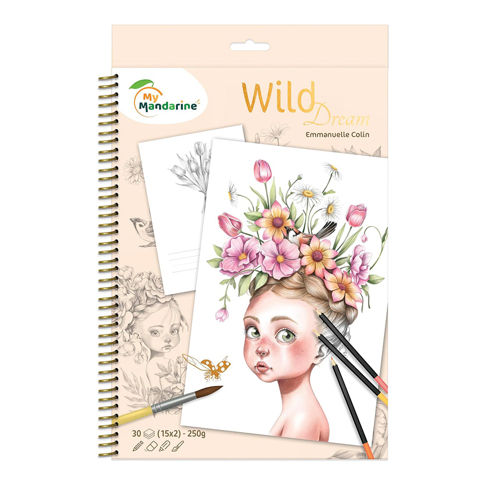 MYMANDARINE Coloriage Wild A4 Wild Dream