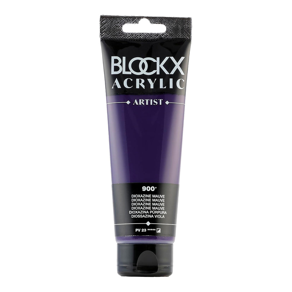 BLOCKX Artist Acrylic 120ml Dioxazine Mauve (900)