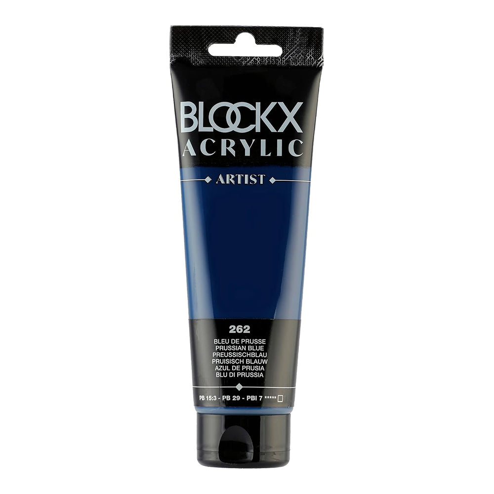 BLOCKX Artist Acrylic 120ml Prussian Blue (262)