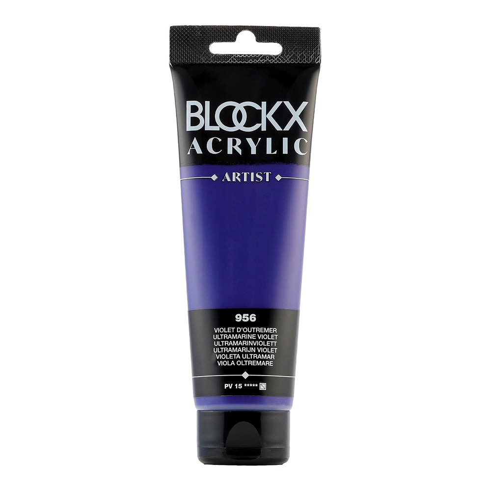 BLOCKX Artist Acrylic 120ml Ultramarine Violet (956)