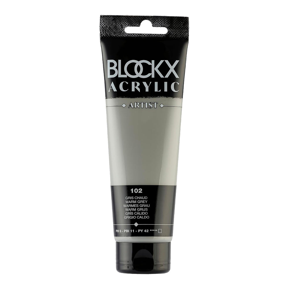 BLOCKX Artist Acrylic 120ml Warm Grey (102)