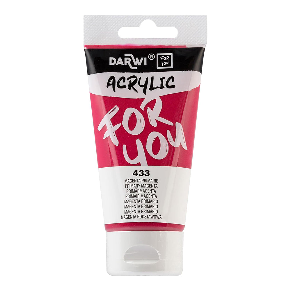 DARWI FOR YOU Acrylic 75ml Primary Magenta (433)