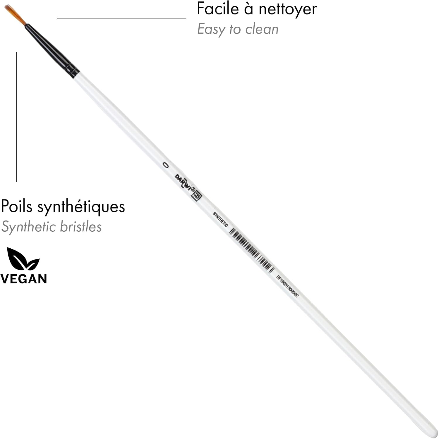 DARWI FOR YOU Liner Brush Size 0