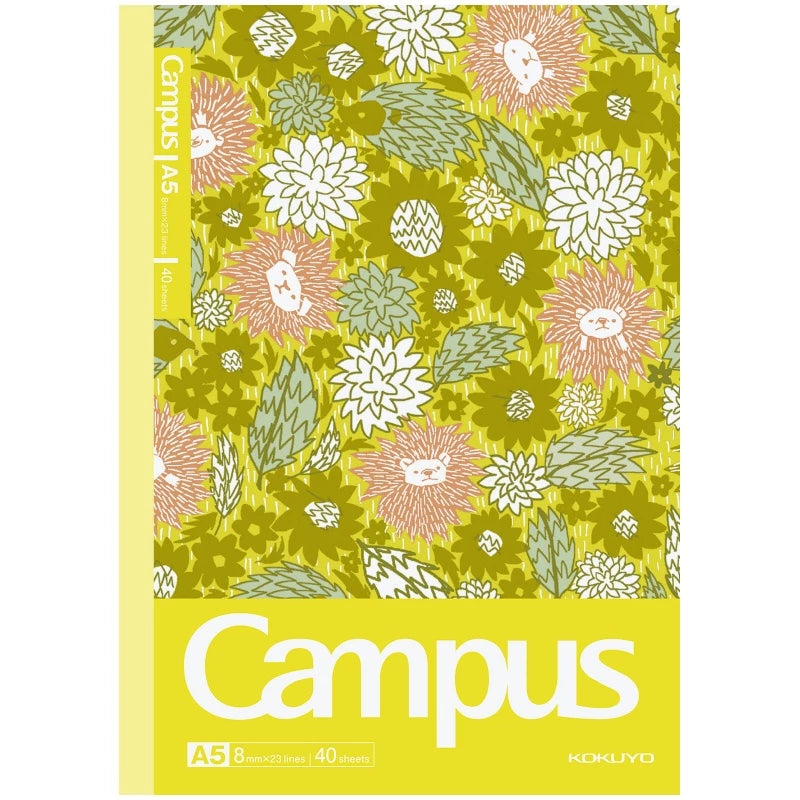 KOKUYO Campus AC Illustrator Notebook A5 40P Walking With Animals