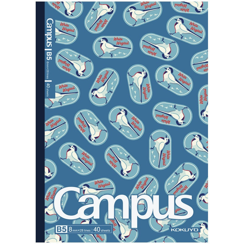 KOKUYO Campus AC Illustrator Notebook B5 40P Bird Mates