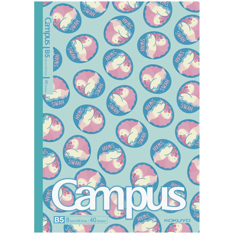 KOKUYO Campus AC Illustrator Notebook B5 40P Bird Mates