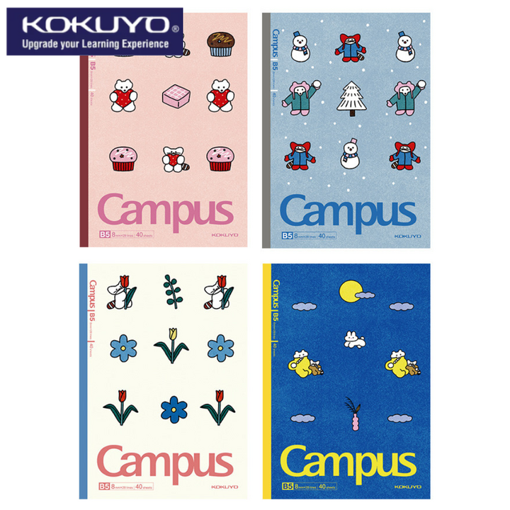 KOKUYO Campus AC Illustrator Notebook B5 40P Kawabe Shion
