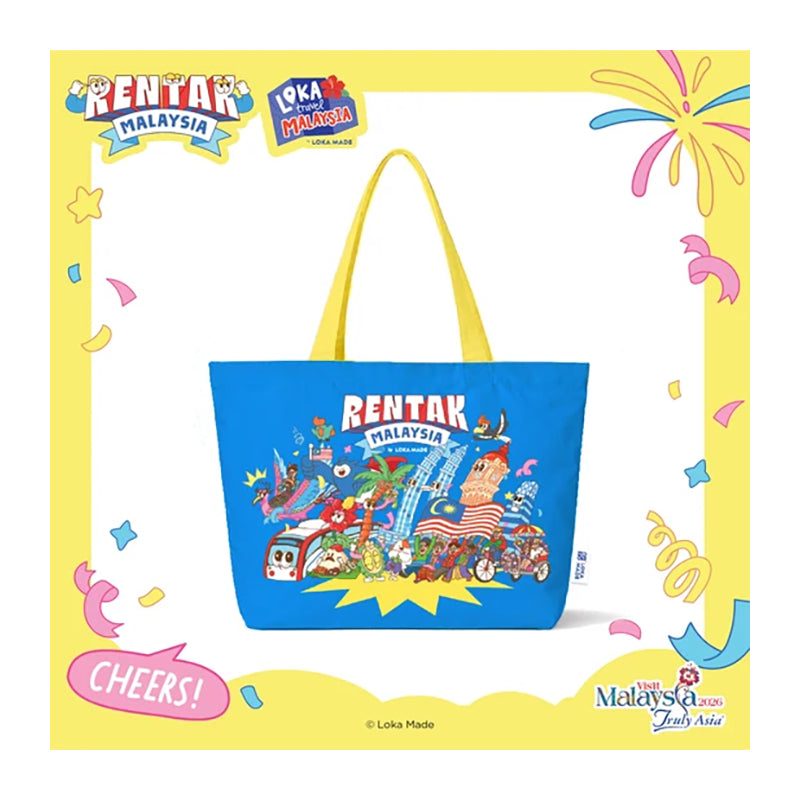 LOKAMADE Tote Bag TTH03: Rentak Malaysia