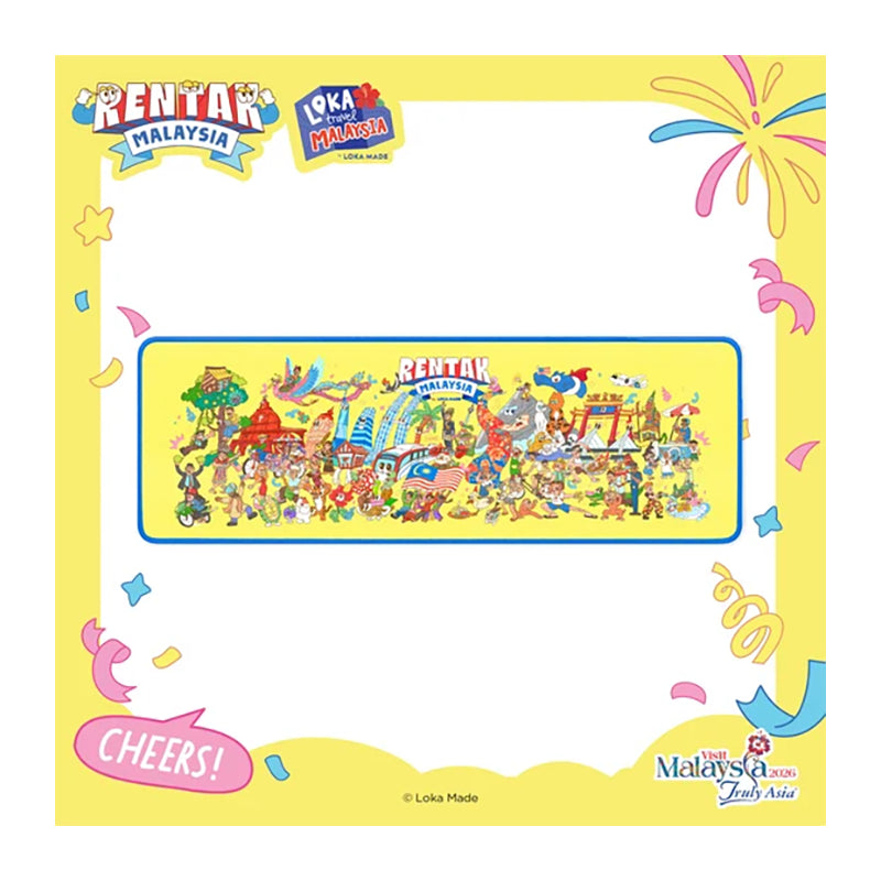LOKAMADE Desk Mat DMT01 Rentak Malaysia