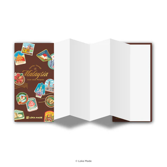 LOKAMADE Journey Through Malaysia Stamp Book NB-SB13: Discover