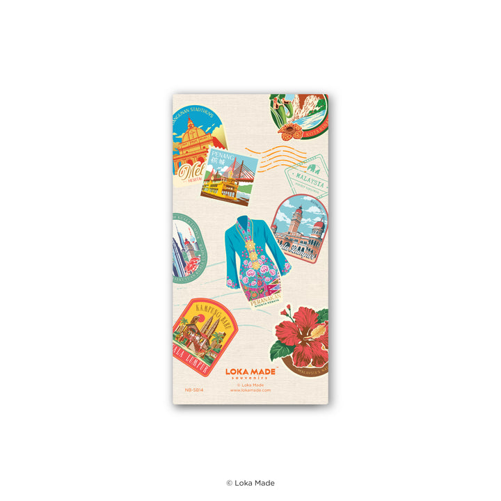 LOKAMADE Journey Through Malaysia Stamp Book NB-SB14: Experience