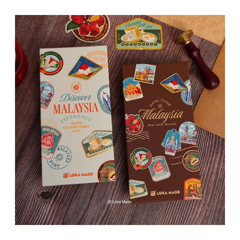 LOKAMADE Journey Through Malaysia Stamp Book NB-SB14: Experience