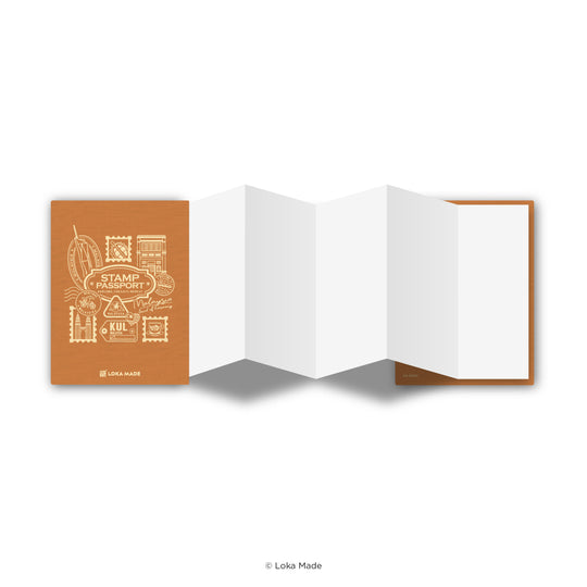 LOKAMADE Stamp Book NB-SB205: Malaysia, Land of Harmony
